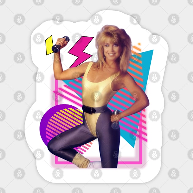 Heather Thomas Sticker by Cun-Tees!